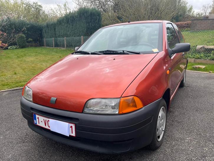 Fiat Punto 1997 orange – 3 portes – 94 000 km – CT OK, Auto's, Fiat, Particulier, Punto, Benzine, Euro 2, 3 deurs, Handgeschakeld