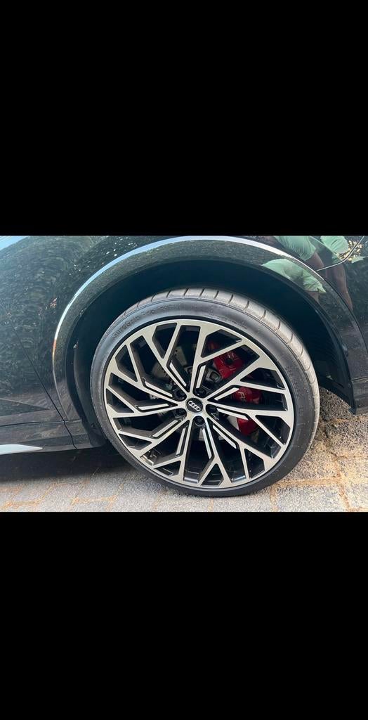 Jantes Audi + pneus 21 pouces, Autos : Pièces & Accessoires, Enlèvement, 21 pouces, Jante(s)