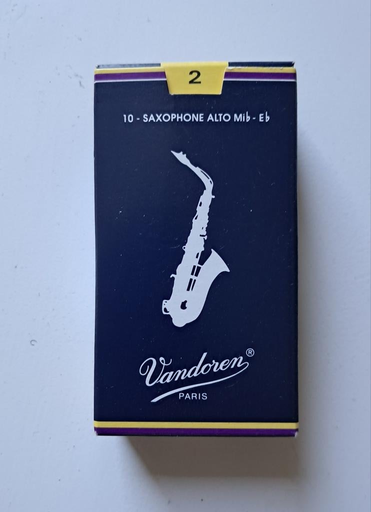 Vandorren classic Altsaxofoon rieten nr2, Muziek en Instrumenten, Blaasinstrumenten | Saxofoons, Ophalen, Nieuw