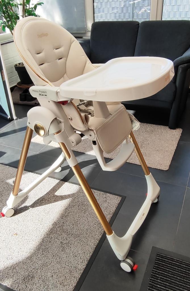 Kinderstoel Prima Papa Follow Me, Kinderen en Baby's, Kinderstoelen, Gebruikt, Overige typen, Aanschuifbaar, Afneembaar eetblad