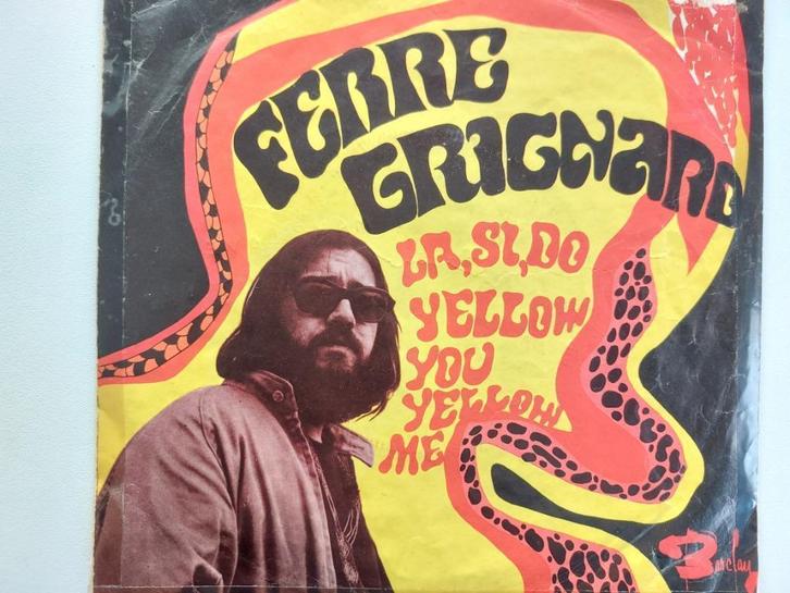 Ferre Grignard - La,Si, Do / Yellow You Yellow Me (1967), Cd's en Dvd's, Vinyl Singles, Rock en Metal, Ophalen of Verzenden