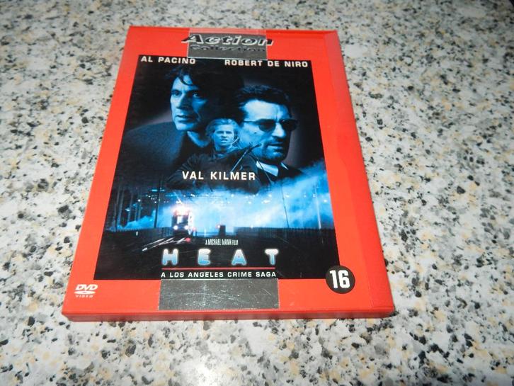 nr.2007	- Dvd: heat - actie, Cd's en Dvd's, Dvd's | Actie, Actie, Vanaf 16 jaar, Ophalen of Verzenden