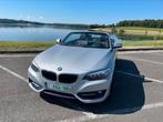 BMW 218i cabriolet , 2016.,pack M sport , GPS,…, Cuir, Argent ou Gris, Cabriolet, Carnet d'entretien