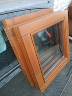 3 houten raampjes, Ophalen, Gevelraam of Ruit, Minder dan 80 cm, Minder dan 80 cm