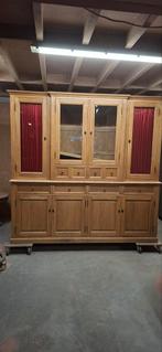 Bahut deux corps pas encore aerogommer, Enlèvement, Chêne