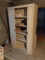 Armoire métallique à donner 120/50/200, Maison & Meubles, 25 à 50 cm, 100 à 150 cm, Utilisé, Métal