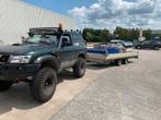 Nissan patrol y61 3.0, Auto's, Nissan, Stof, LED verlichting, Beige, 4 cilinders