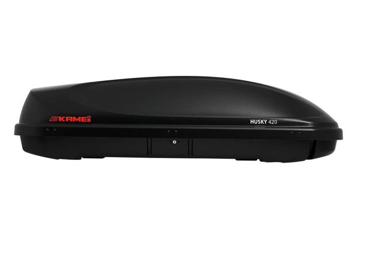 Actie: Kamei Husky 420 - Dakkoffer - Matte Black - 420 Liter, Auto diversen, Dakkoffers, Nieuw, Ophalen of Verzenden