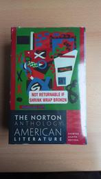 The Norton Anthology of American Literature, Boeken, Ophalen of Verzenden