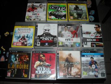 Lot van 11 PS 3 games beschikbaar voor biedingen