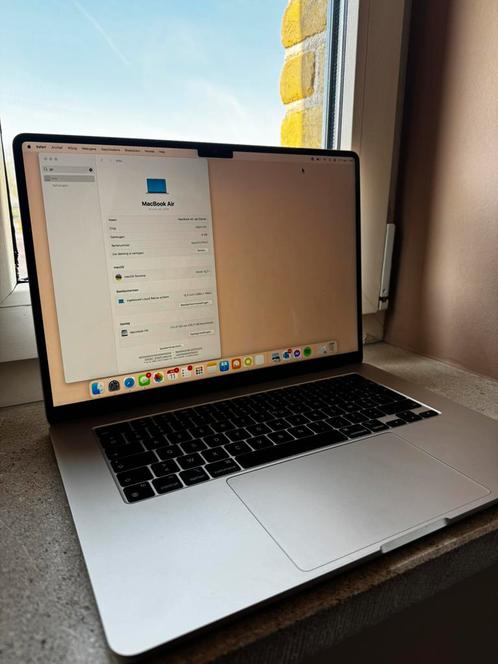 Apple MacBook air, 15-inch, m2, 2023, Computers en Software, Apple Macbooks, Zo goed als nieuw, MacBook Air, 15 inch, Onbekend