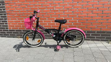 Meisjes fiets voor +-5a6jaarige leeftijd  beschikbaar voor biedingen