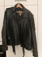 Leren jas, Kleding | Heren, Ophalen, Gedragen, Maat 52/54 (L), Zwart