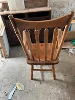 Degelijke robuuste ruststoel., Huis en Inrichting, Stoelen, Ophalen, Zo goed als nieuw, Hout