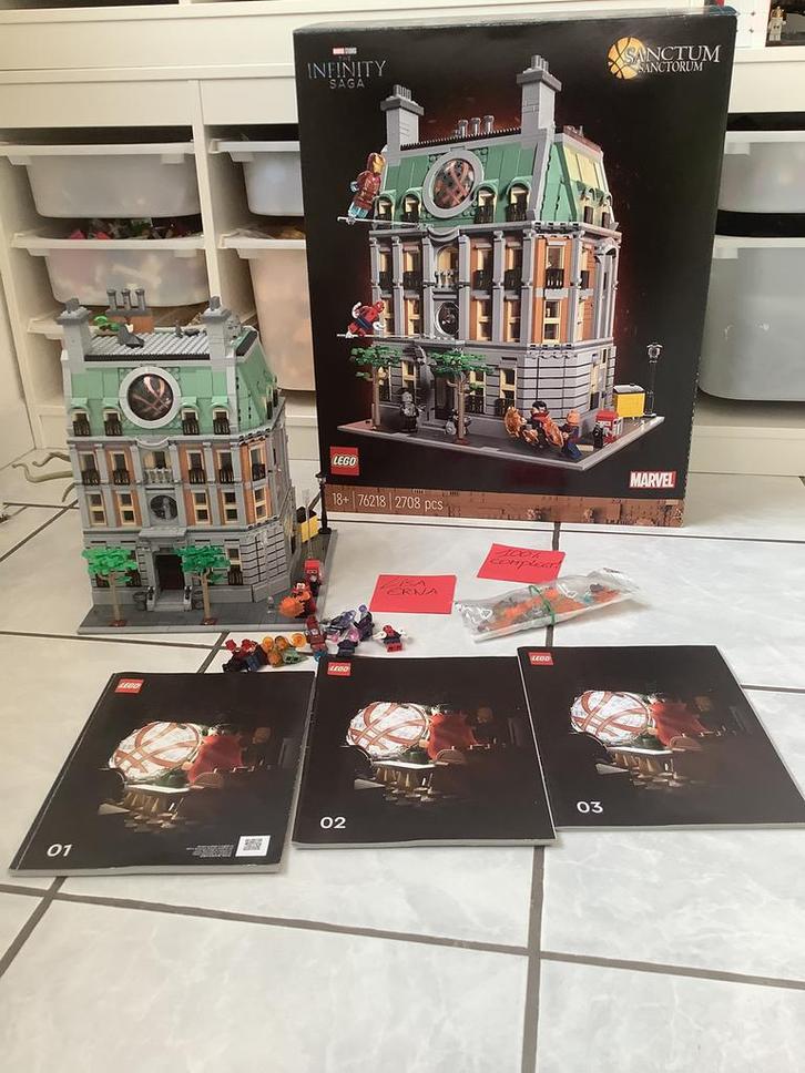 Lego The Infinity Saga, Sanctum Sanctorum set 76218, Kinderen en Baby's, Speelgoed | Duplo en Lego, Zo goed als nieuw, Lego, Complete set
