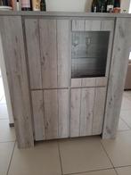 Vitrinekast met glas, Huis en Inrichting, Kasten | Vitrinekasten, Ophalen, 100 tot 150 cm, 150 tot 200 cm, 25 tot 50 cm