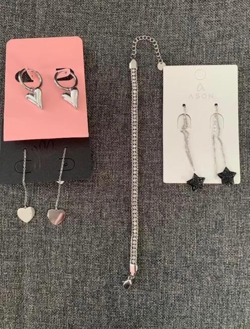 Allerlei Stainless Steel Leuke Sieraadjes, Handtassen en Accessoires, Oorbellen, Nieuw, Verzenden