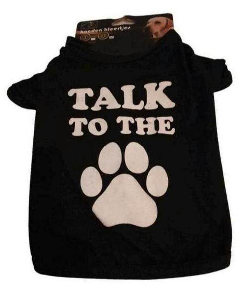 ✨️HONDENSHIRTJE erg leuk!! - Maat S - Nieuw!✨️, Dieren en Toebehoren, Hondenkleding, Nieuw, Hondenshirt, Ophalen of Verzenden