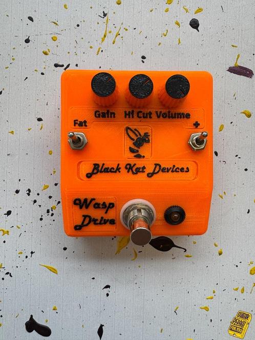 Black Kat Devices - Wasp Drive - 3D Printed, Muziek en Instrumenten, Effecten, Zo goed als nieuw, Distortion, Overdrive of Fuzz