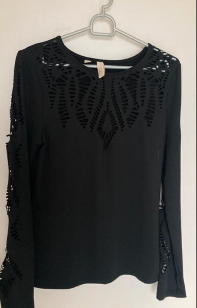 Bodyflirt -longsleeve exclusief zwart -large/nieuw, Kleding | Dames, Blouses en Tunieken, Nieuw, Maat 42/44 (L), Zwart, Ophalen of Verzenden
