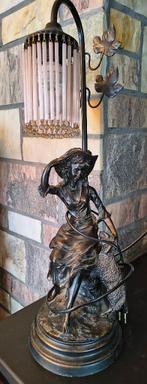 Lampe de table Art Nouveau Pegoraro Mario, Maison & Meubles, Enlèvement, Comme neuf, Art Nouveau, 50 à 75 cm