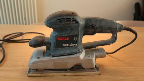 Bosch professional GSS 280A vlakschuurmachine, Doe-het-zelf en Bouw, Gereedschap | Schuurmachines, Gebruikt, Vlakschuurmachine