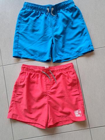 2 zwemshorts 12j M152 voor de 2 stuks beschikbaar voor biedingen