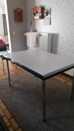 Uittrekbare tafel 80 op 1m20, uitgetrokken 2m, Huis en Inrichting, Tafels | Eettafels, Ophalen, Zo goed als nieuw