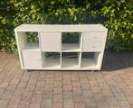 Ikea Kallax kast met 3 inzetten wit, Huis en Inrichting, Ophalen, Gebruikt, 100 tot 150 cm, 50 tot 100 cm