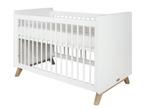 Baby/peuterbed + beddengoed, Kinderen en Baby's, Kinderkamer | Bedden, Ophalen, Gebruikt, 70 tot 85 cm, 140 tot 160 cm