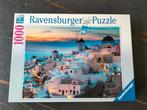 Santorini - Ravensburger 1000st, Hobby en Vrije tijd, Ophalen of Verzenden, 500 t/m 1500 stukjes, Zo goed als nieuw, Legpuzzel