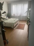 Bedframe + lattenbodem Ikea Trysil 160x200, Huis en Inrichting, Slaapkamer | Bedden, Ophalen, Gebruikt, Wit, Tweepersoons