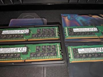 128Go(4x32Go) Mémoire RAM DDR4 ECC RDIMM M393A4K40CB2-CTD beschikbaar voor biedingen