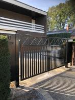 moderne poorten, Tuin en Terras, Ophalen, Staal, Nieuw, 150 tot 200 cm