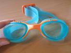 Lunettes de natation piscine enfant Nabaiji bleu turquoise, Sports & Fitness, Sports & Fitness Autre, Enlèvement ou Envoi, Utilisé