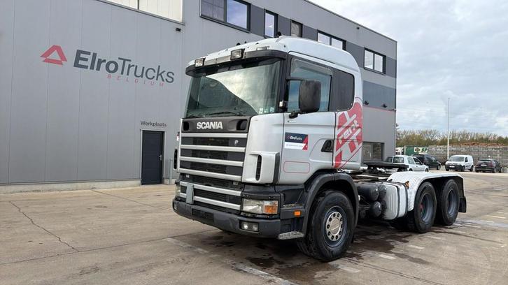 Scania R164-480 (RETARDER / BOITE MANUELLE / MANUAL GEARBOX, Auto's, Vrachtwagens, Bedrijf, Te koop, ABS, Airconditioning, Elektrische ramen