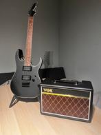 Elektronische gitaar met versteker (ibanez), Muziek en Instrumenten, Snaarinstrumenten | Gitaren | Elektrisch, Ophalen of Verzenden