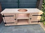 Uniek meubel voor kamado, BBQ van douglashout of steigerhout, Tuin en Terras, Ophalen, Nieuw, Houtskool