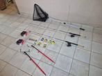 Forel Set 2 Hengels Albatros Pro-Trout 2.10 meter, Ophalen, Zo goed als nieuw, Complete set