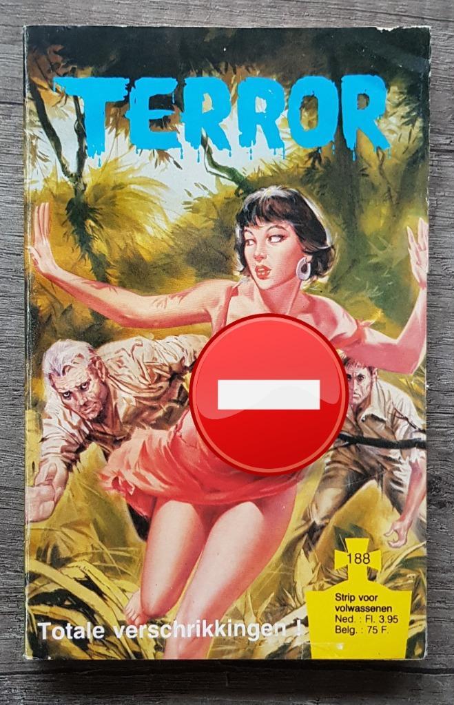 Terror 188: Totale verschrikkingen, Boeken, Stripverhalen, Gelezen, Eén stripboek, Verzenden