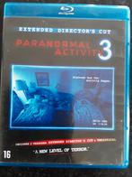 Paranormal Activity 3 extended Director's cut NL FR blu ray, Ophalen of Verzenden, Zo goed als nieuw, Horror