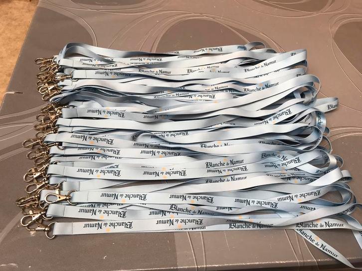 Blanche de Namur bier nekhangers,40st.voor 15€, Verzamelen, Biermerken, Nieuw, Overige typen, Ophalen of Verzenden