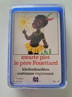 Vintage Jumbo - Jeu Zwarte Piet en boîte quatuor, Jeu(x) des sept familles, Utilisé, Enlèvement ou Envoi