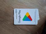 google play kaart van 50 euro., Audio, Tv en Foto, Foto | Geheugenkaarten, Ophalen, Nieuw