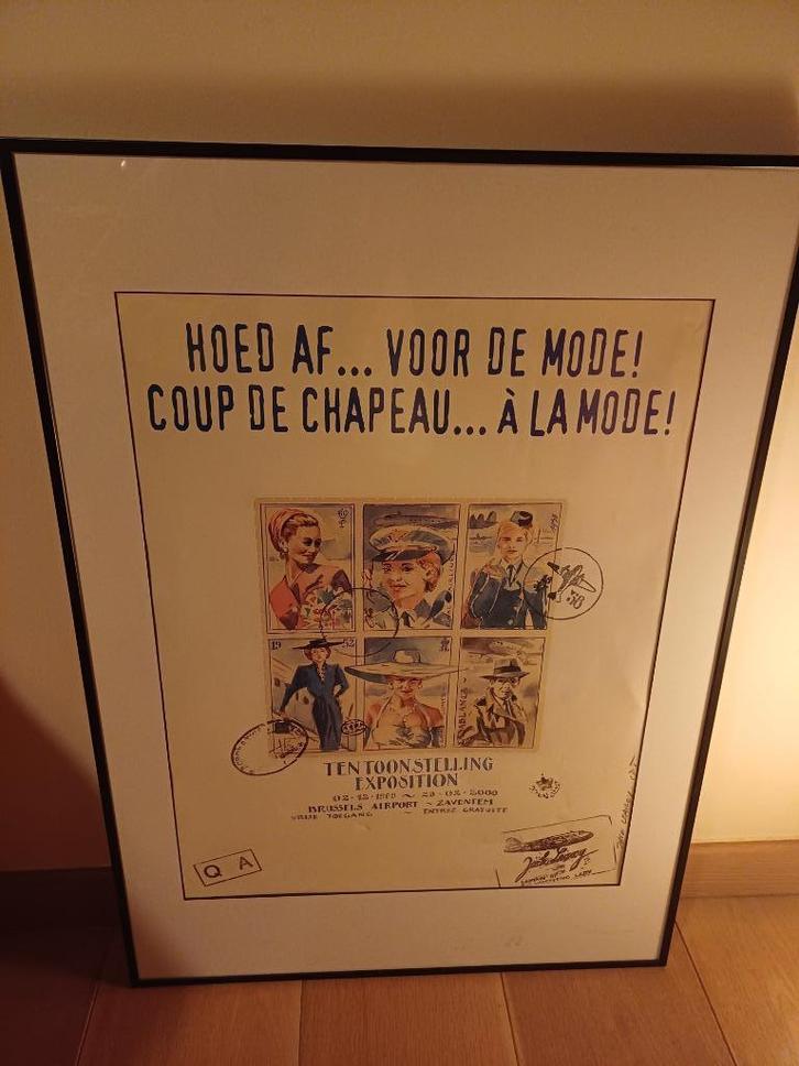 Litho Luchtvaart Jack Learoy - Cpt, Antiek en Kunst, Kunst | Litho's en Zeefdrukken, Ophalen