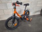 B-twin kinderfiets 14 inch, Fietsen en Brommers, Ophalen, Zijwieltjes