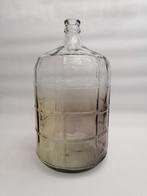 Pichet en verre carafe bouteille vase tonneau terrarium fumé, Maison & Meubles, Enlèvement, Autres couleurs, 50 à 75 cm, Neuf