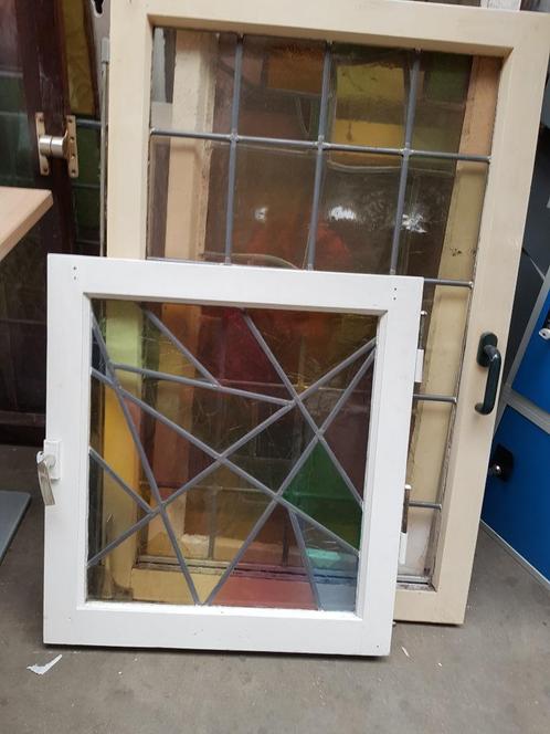 glas in lood, Antiek en Kunst, Antiek | Glaswerk en Kristal, Ophalen of Verzenden