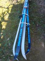 Skis Spalding et raquette de tennis, Autres marques, Skis, Enlèvement, Utilisé