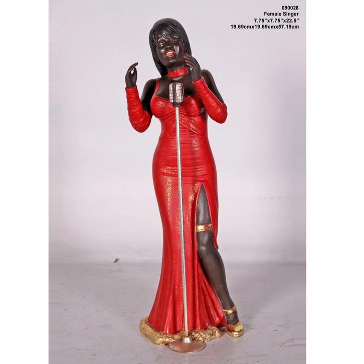 Statue de jazz 66 cm - musicien de jazz, Collections, Statues & Figurines, Neuf, Enlèvement